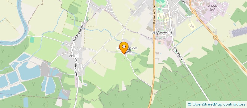 localisation de l'entreprise MONSIEUR ARTHUR CHAMPY  VELET