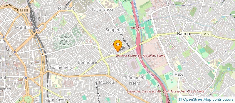 localisation de l'entreprise MONSIEUR ARTHUR CHARIER à TOULOUSE