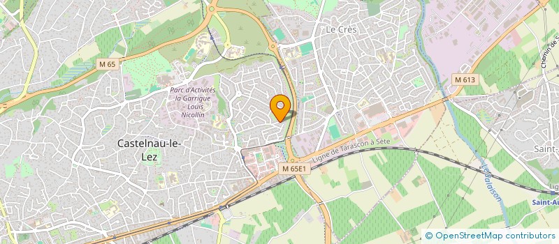 localisation de l'entreprise MONSIEUR ARTHUR CHAZALLET à CASTELNAU-LE-LEZ