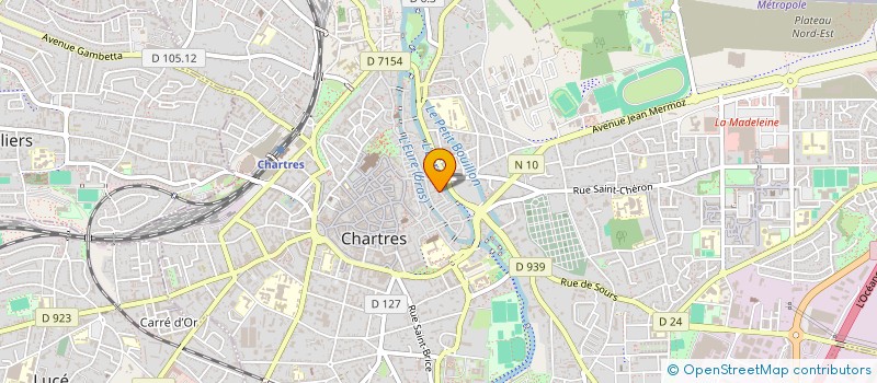 localisation de l'entreprise MONSIEUR ARTHUR CHEDEVILLE à CHARTRES