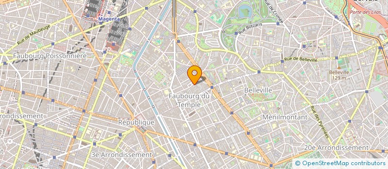 localisation de l'entreprise MONSIEUR ARTHUR CHEDEVILLE  PARIS