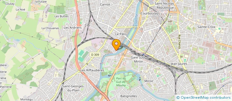 localisation de l'entreprise MONSIEUR ARTHUR CHEREAU  LE MANS