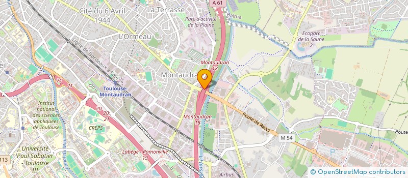 localisation de l'entreprise MONSIEUR ARTHUR CHIABO à TOULOUSE