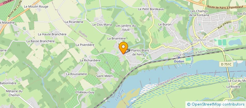 localisation de l'entreprise MONSIEUR ARTHUR CHIRON à OUDON