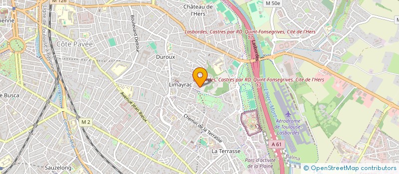 localisation de l'entreprise MONSIEUR ARTHUR CHOPARD à TOULOUSE