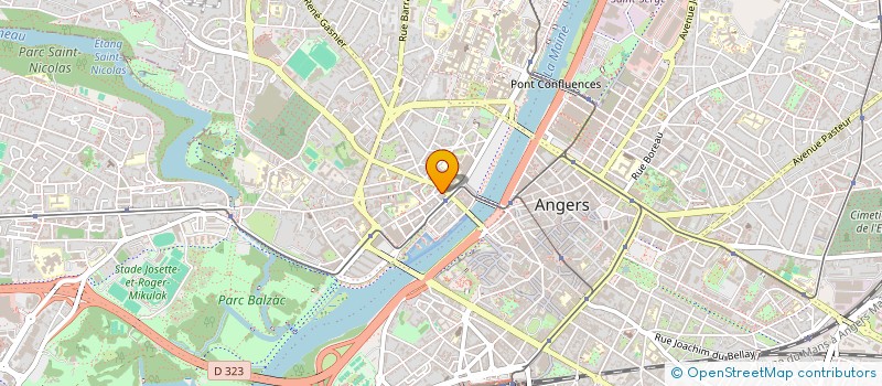 localisation de l'entreprise MONSIEUR ARTHUR CHUPIN  ANGERS