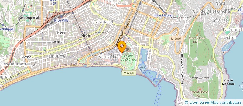 localisation de l'entreprise MONSIEUR ARTHUR CIEBIERA à NICE