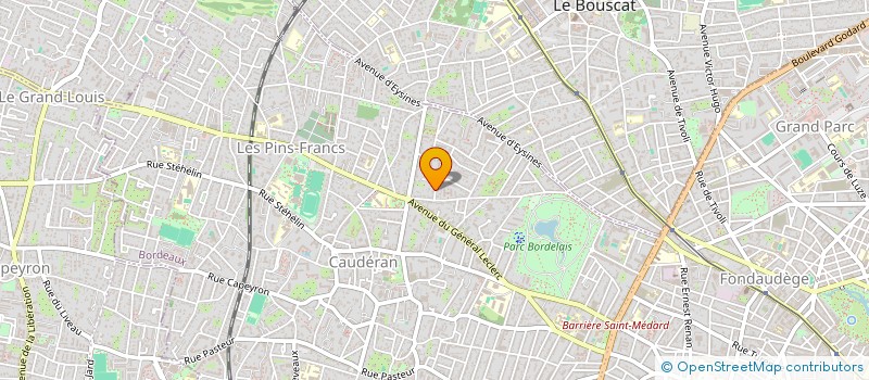 localisation de l'entreprise MONSIEUR ARTHUR CLAVEAU  BORDEAUX