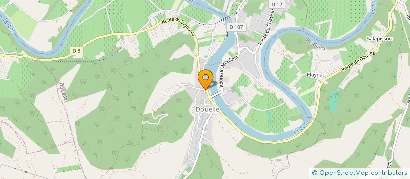 localisation de l'entreprise MONSIEUR ARTHUR-CLEMENT JAQUES  DOUELLE