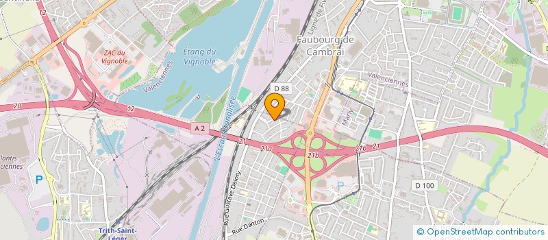 localisation de l'entreprise MONSIEUR ARTHUR COCHON  VALENCIENNES