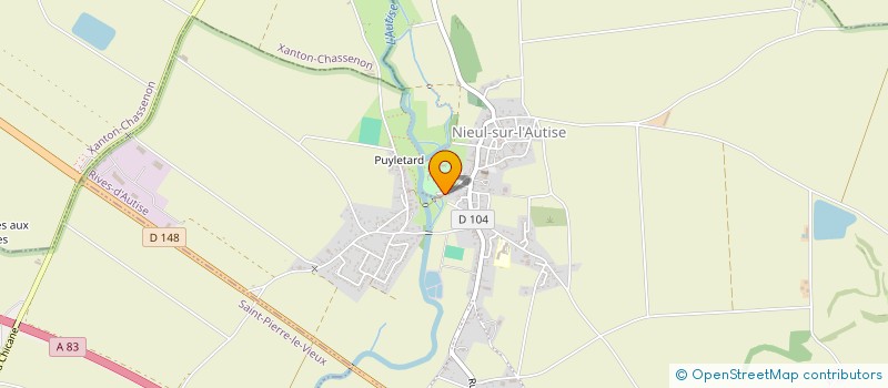 localisation de l'entreprise MONSIEUR ARTHUR COLAS  RIVES-D'AUTISE