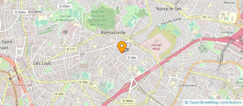 localisation de l'entreprise MONSIEUR ARTHUR COMON à ROMAINVILLE