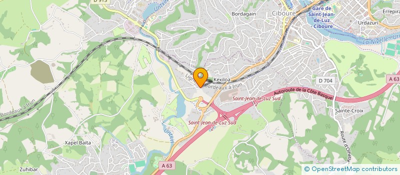 localisation de l'entreprise MONSIEUR ARTHUR CONY à URRUGNE