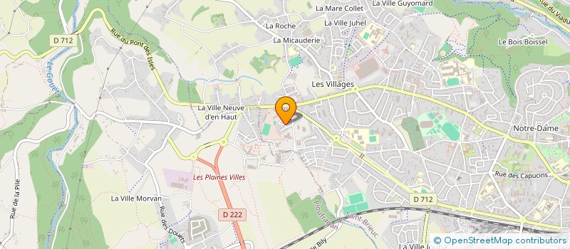 localisation de l'entreprise MONSIEUR ARTHUR CORBET à SAINT-BRIEUC