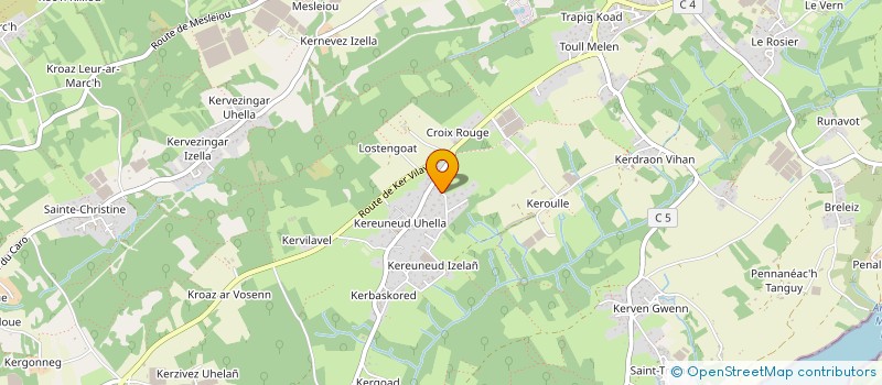 localisation de l'entreprise MONSIEUR ARTHUR COTREL  PLOUGASTEL-DAOULAS