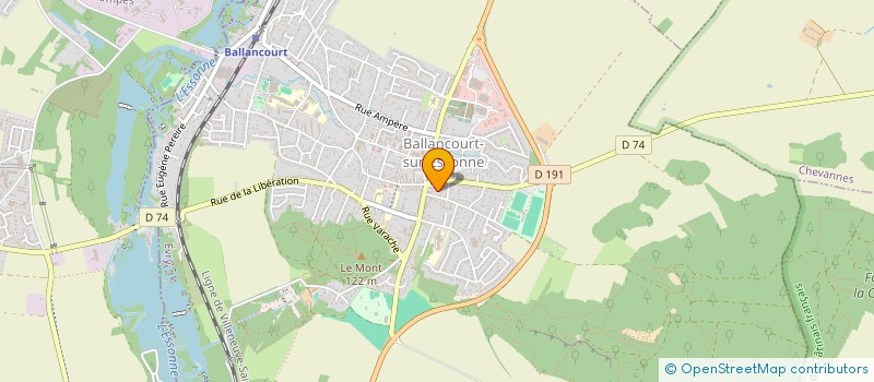 localisation de l'entreprise MONSIEUR ARTHUR COUSIN à BALLANCOURT-SUR-ESSONNE