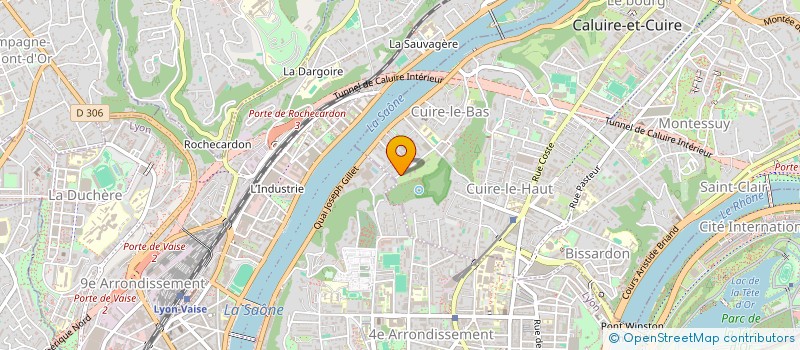 localisation de l'entreprise MONSIEUR ARTHUR COUTARD à CALUIRE ET CUIRE