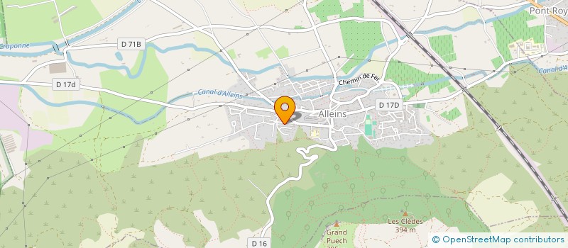 localisation de l'entreprise MONSIEUR ARTHUR COZIC  ALLEINS