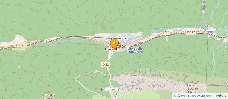 localisation de l'entreprise MONSIEUR ARTHUR CRENON  SALVEZINES