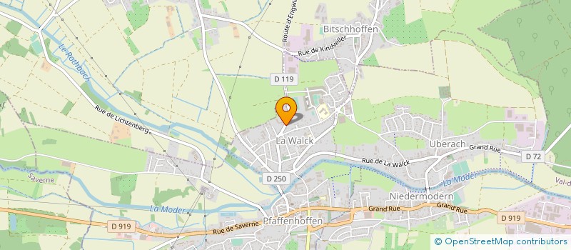 localisation de l'entreprise MONSIEUR ARTHUR CRIQUI  VAL-DE-MODER