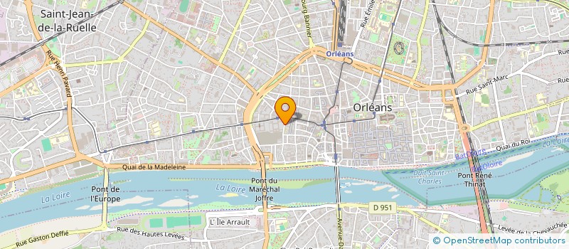 localisation de l'entreprise MONSIEUR ARTHUR CROS  ORLEANS