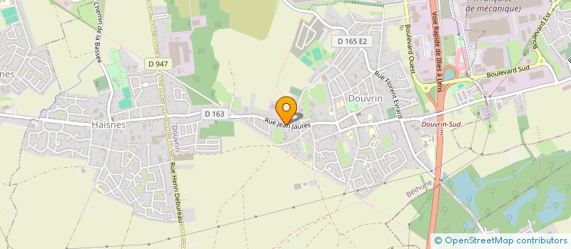 localisation de l'entreprise MONSIEUR ARTHUR CZAPKOWSKI  DOUVRIN