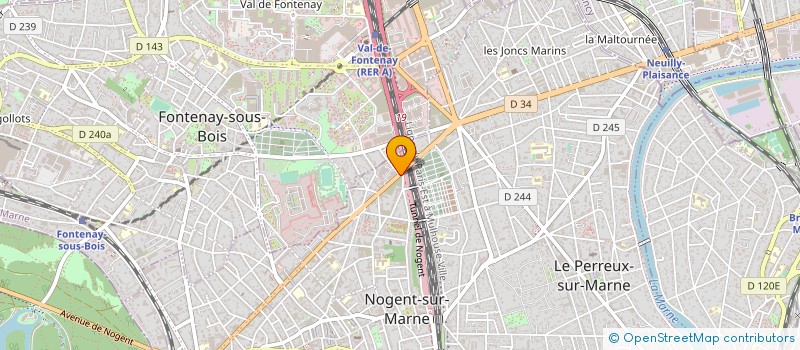 localisation de l'entreprise MONSIEUR ARTHUR DA CUNHA MARTINS à NOGENT-SUR-MARNE