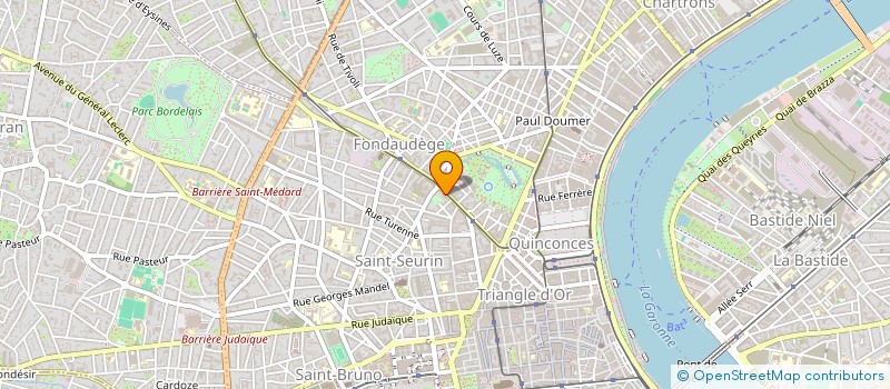 localisation de l'entreprise MONSIEUR ARTHUR DACQUAY  BORDEAUX