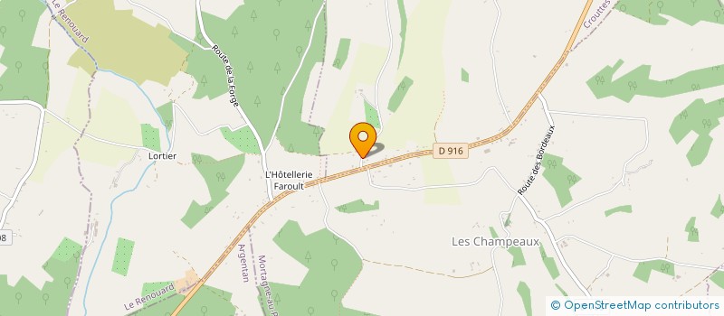 localisation de l'entreprise MONSIEUR ARTHUR DANIERE à CROUTTES
