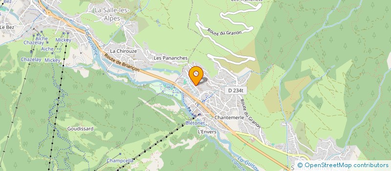 localisation de l'entreprise MONSIEUR ARTHUR DAUBAN  SAINT-CHAFFREY