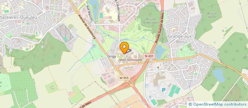 localisation de l'entreprise MONSIEUR ARTHUR DAVEAU  METZ