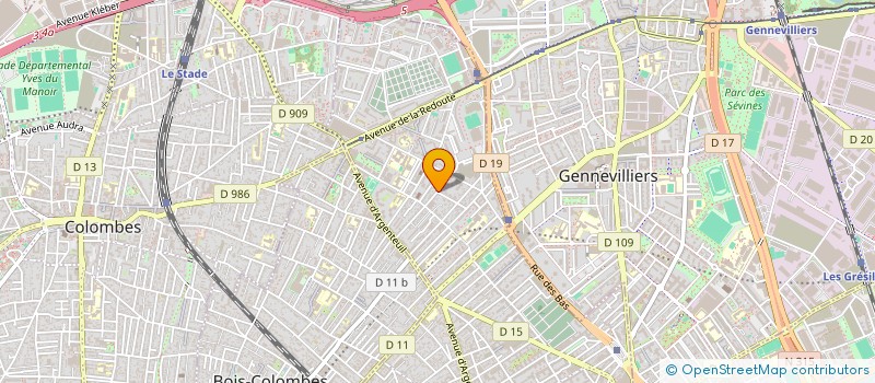 localisation de l'entreprise MONSIEUR ARTHUR DE BOUET DU PORTAL à ASNIERES-SUR-SEINE