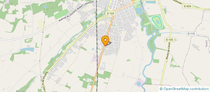 localisation de l'entreprise MONSIEUR ARTHUR DE-CAMPO  FLEURANCE