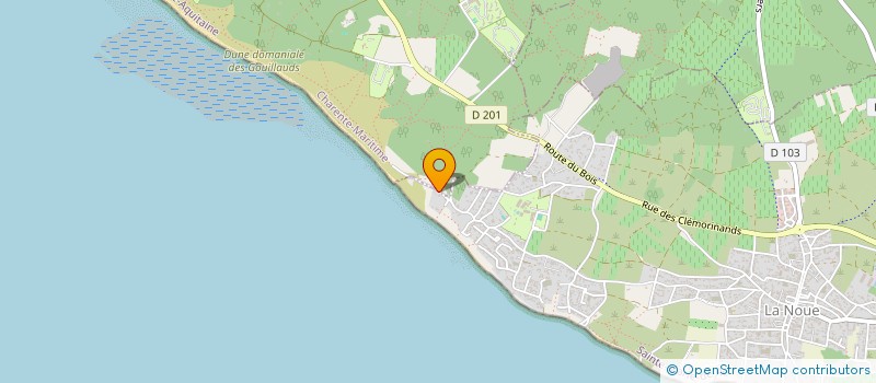 localisation de l'entreprise MONSIEUR ARTHUR DE CHATELPERRON  SAINTE-MARIE-DE-RE