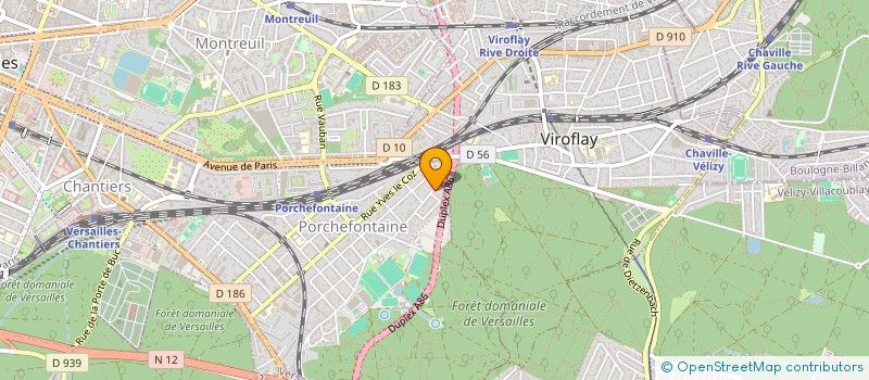 localisation de l'entreprise MONSIEUR ARTHUR DE MARIN DE MONTMARIN à VERSAILLES