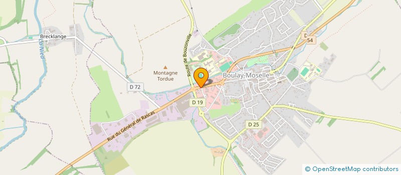 localisation de l'entreprise MONSIEUR ARTHUR DE MONCHY  BOULAY-MOSELLE