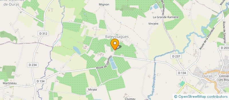 localisation de l'entreprise MONSIEUR ARTHUR DE POURQUERY à BALEYSSAGUES