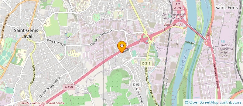 localisation de l'entreprise MONSIEUR ARTHUR DEDINGER  IRIGNY