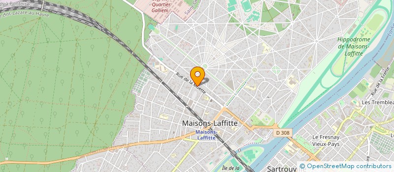 localisation de l'entreprise MONSIEUR ARTHUR DEKEYSER à MAISONS-LAFFITTE