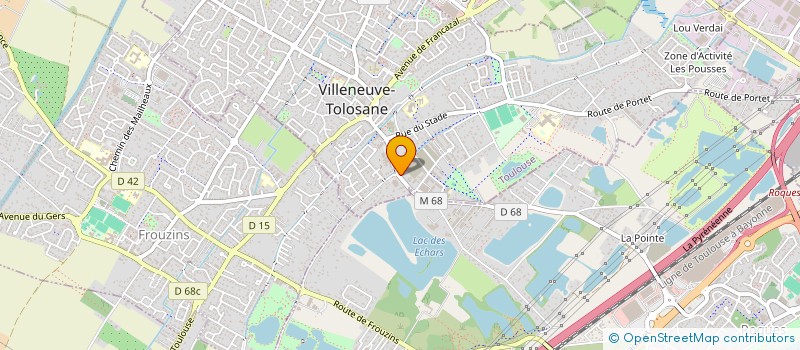 localisation de l'entreprise MONSIEUR ARTHUR DEL GRANDE à VILLENEUVE-TOLOSANE