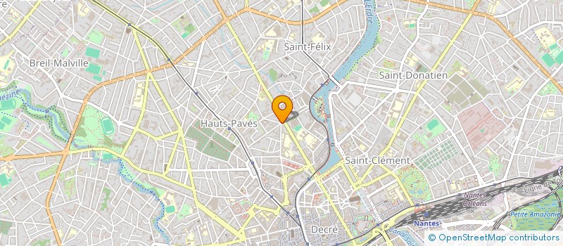 localisation de l'entreprise MONSIEUR ARTHUR DELAUNAY  NANTES