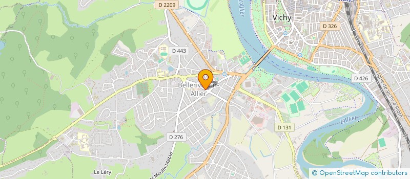 localisation de l'entreprise MONSIEUR ARTHUR DELAY-TERMOZ  BELLERIVE-SUR-ALLIER