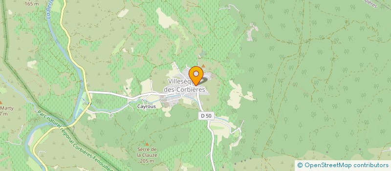 localisation de l'entreprise MONSIEUR ARTHUR DELOFFRE  VILLESEQUE-DES-CORBIERES