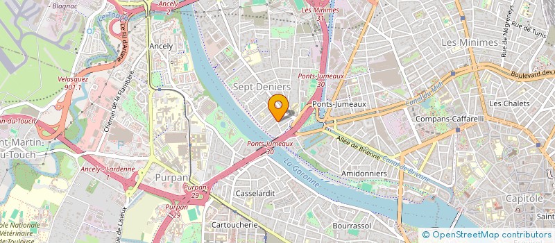 localisation de l'entreprise MONSIEUR ARTHUR DELORME  TOULOUSE