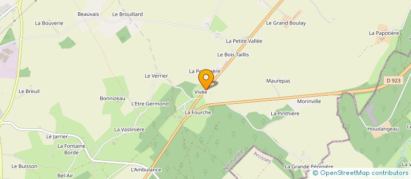 localisation de l'entreprise MONSIEUR ARTHUR DESDOITS à SABLONS-SUR-HUISNE