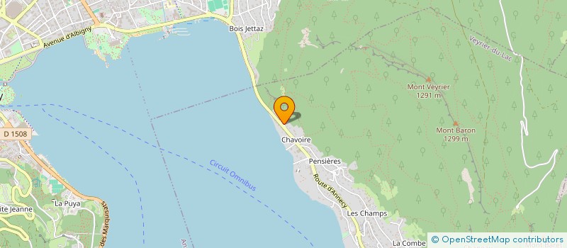 localisation de l'entreprise MONSIEUR ARTHUR DESMOULINS  VEYRIER-DU-LAC