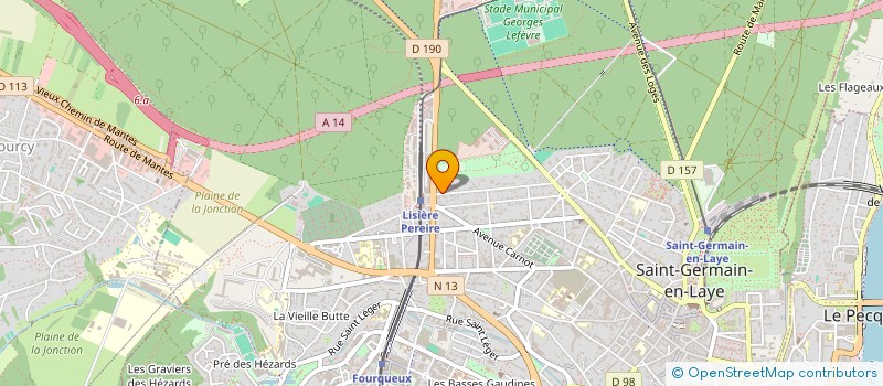 localisation de l'entreprise MONSIEUR ARTHUR DESPONTIN-ROUVRE  SAINT-GERMAIN-EN-LAYE