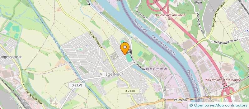 localisation de l'entreprise MONSIEUR ARTHUR DHINNIN  ROSENAU