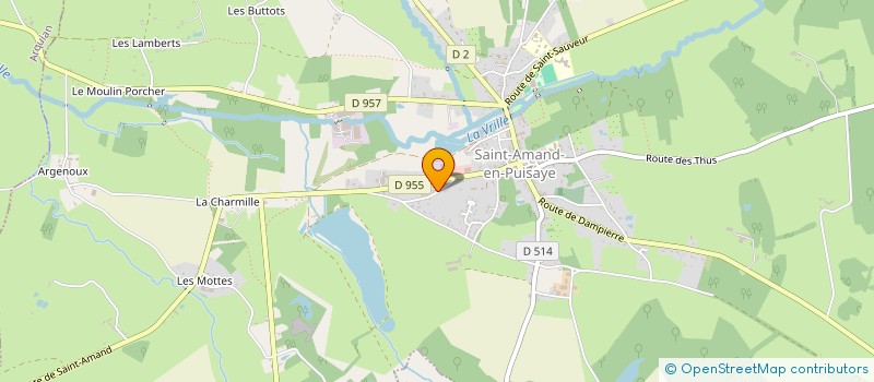 localisation de l'entreprise MONSIEUR ARTHUR DIAS  SAINT-AMAND-EN-PUISAYE