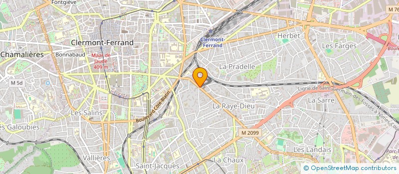 localisation de l'entreprise MONSIEUR ARTHUR DIAT  CLERMONT-FERRAND